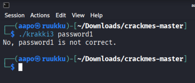 Epaonnistunut yritys