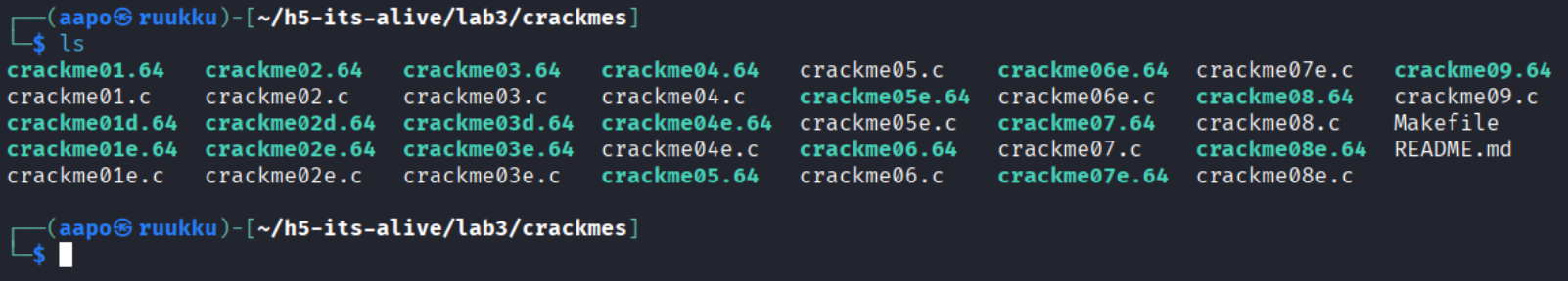 Hakemiston tiedostot